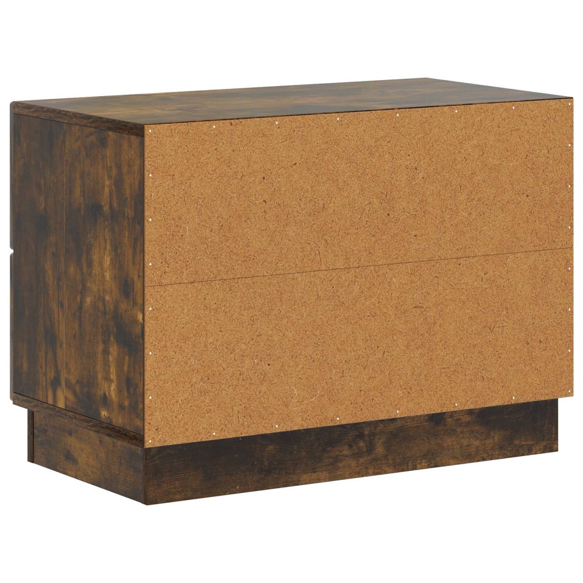 vidaXL Κομοδίνο Καπνισμένο Ξύλο Δρυός 62 x 34,5 x 44,5 εκ