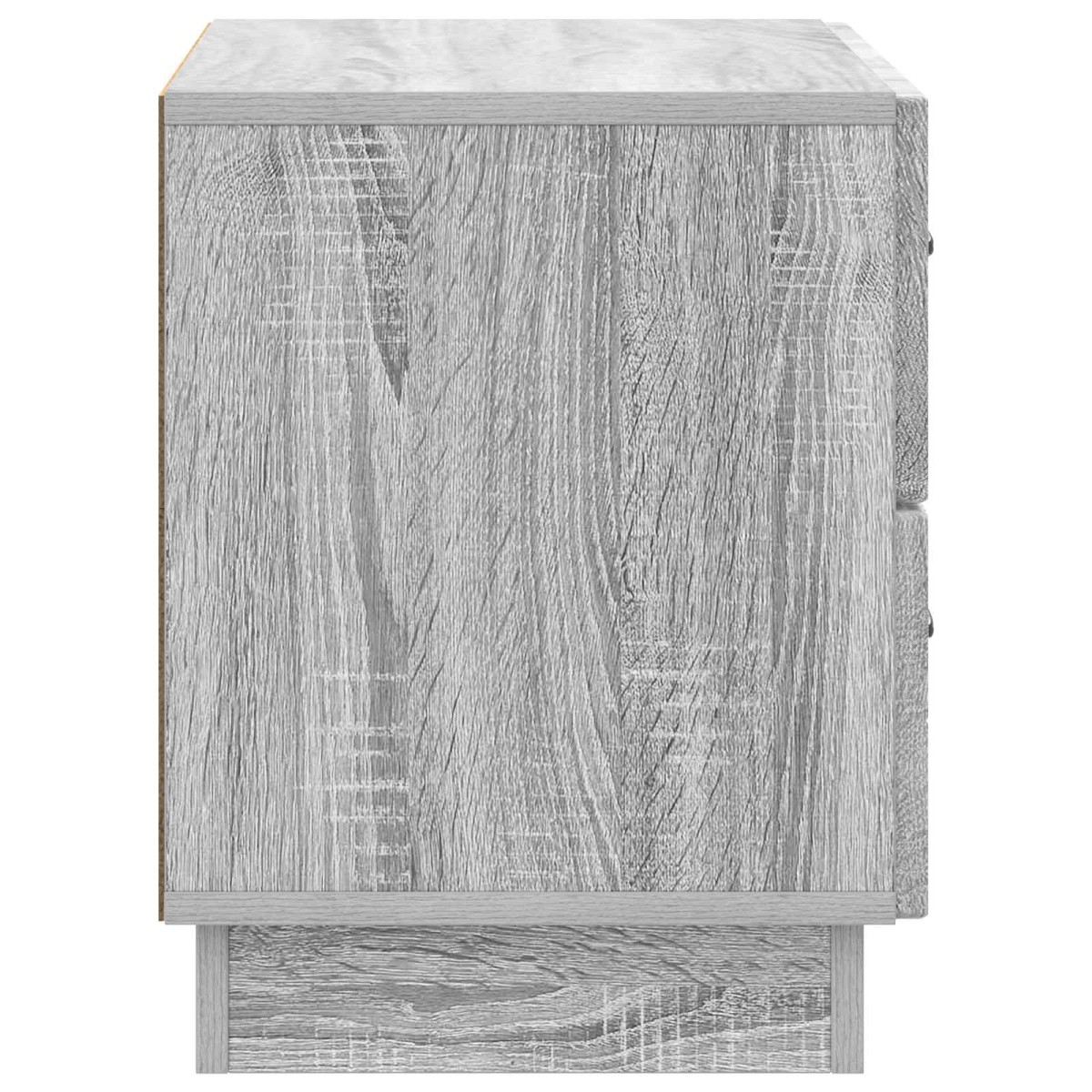 vidaXL Κομοδίνο Γκρι Sonoma 62 x 34,5 x 44,5 εκ Επεξεργασμένο Ξύλο