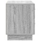 vidaXL Κομοδίνο Γκρι Sonoma 62 x 34,5 x 44,5 εκ Επεξεργασμένο Ξύλο
