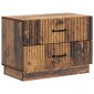 vidaXL Κομοδίνο Παλαιωμένο ξύλο 62 x 34,5 x 44,5 εκ Επεξεργασμένο Ξύλο