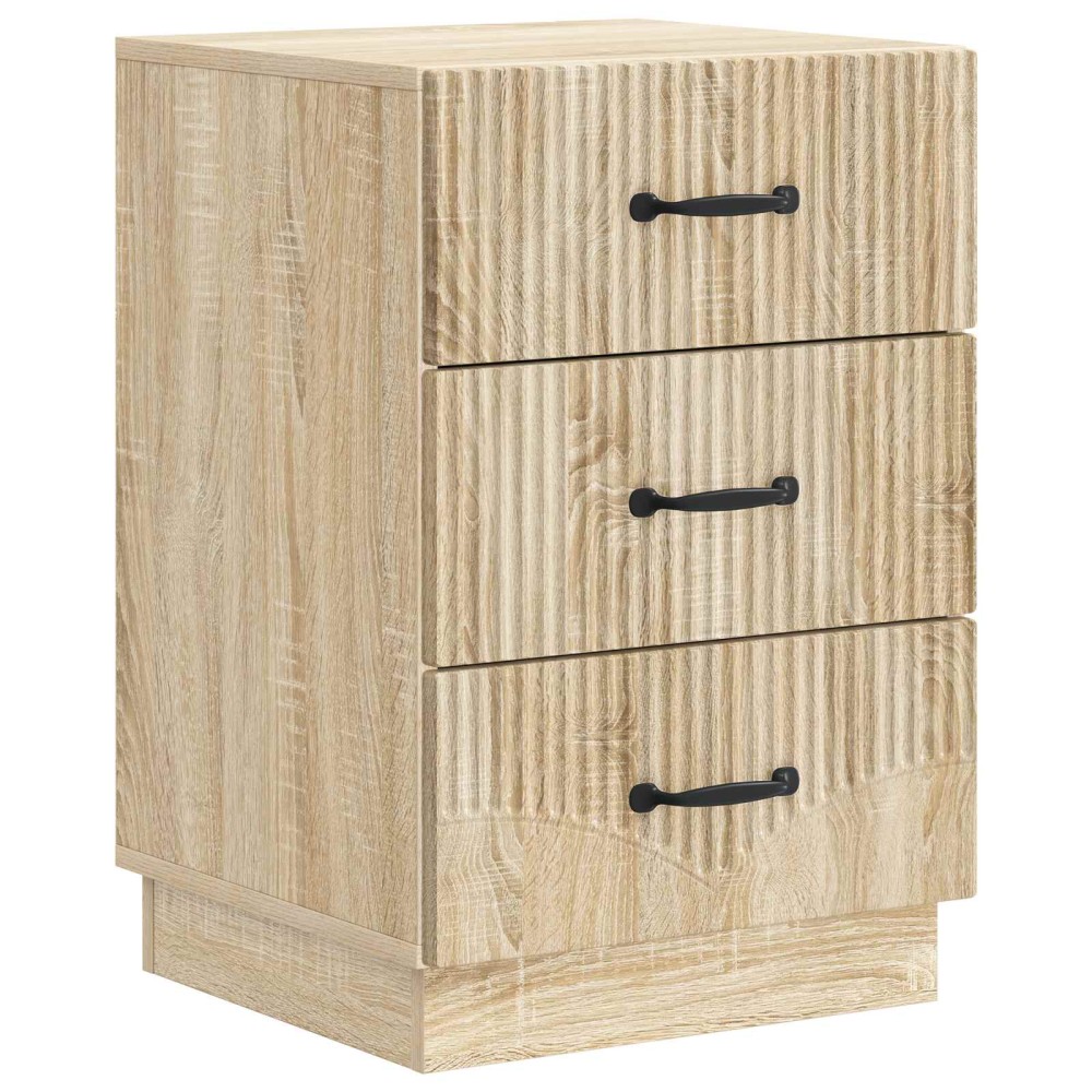 vidaXL Κομοδίνο Sonoma Δρυς 43 x 41 x 63,5 εκ. Επεξεργασμένο Ξύλο