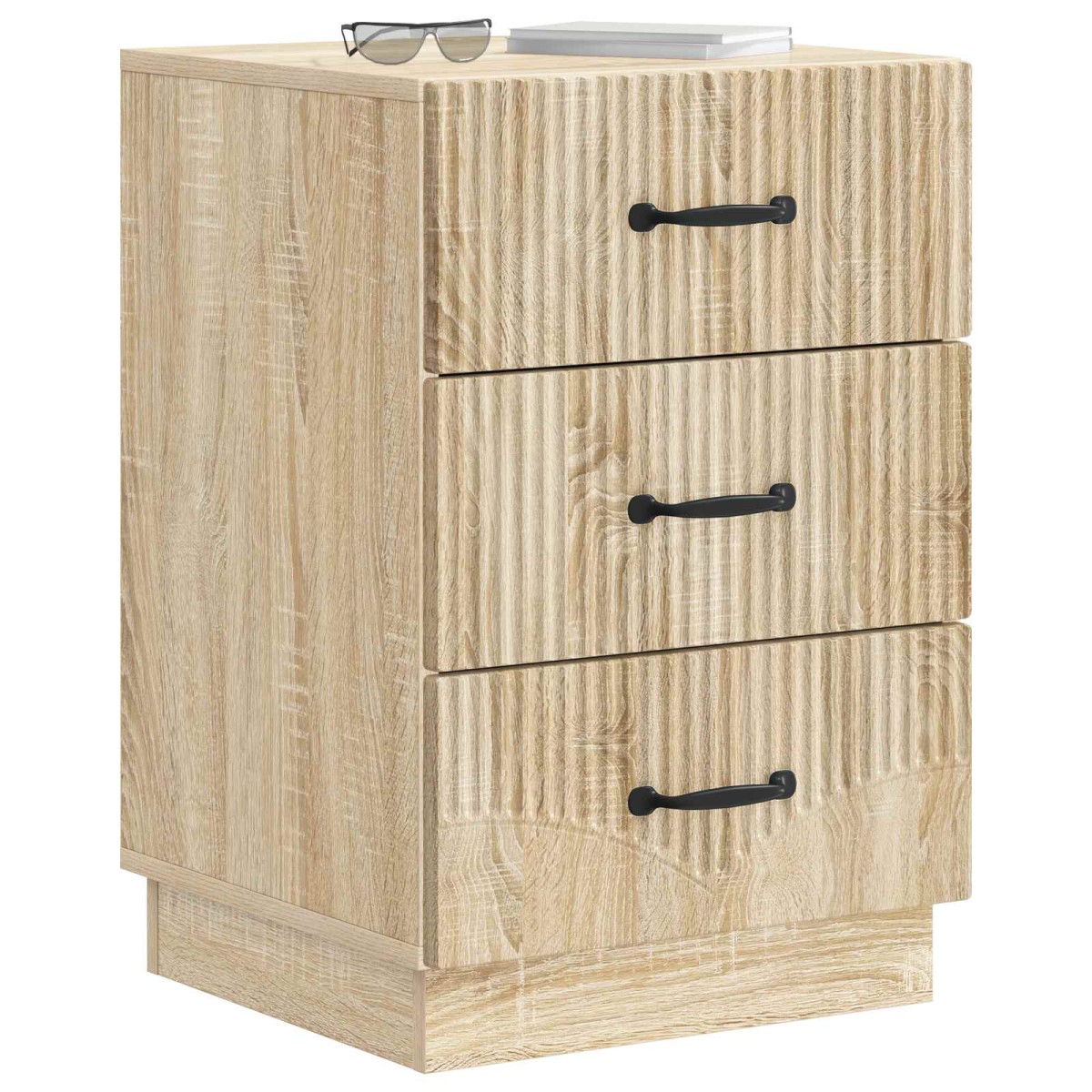 vidaXL Κομοδίνο Sonoma Δρυς 43 x 41 x 63,5 εκ. Επεξεργασμένο Ξύλο