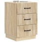 vidaXL Κομοδίνο Sonoma Δρυς 43 x 41 x 63,5 εκ. Επεξεργασμένο Ξύλο
