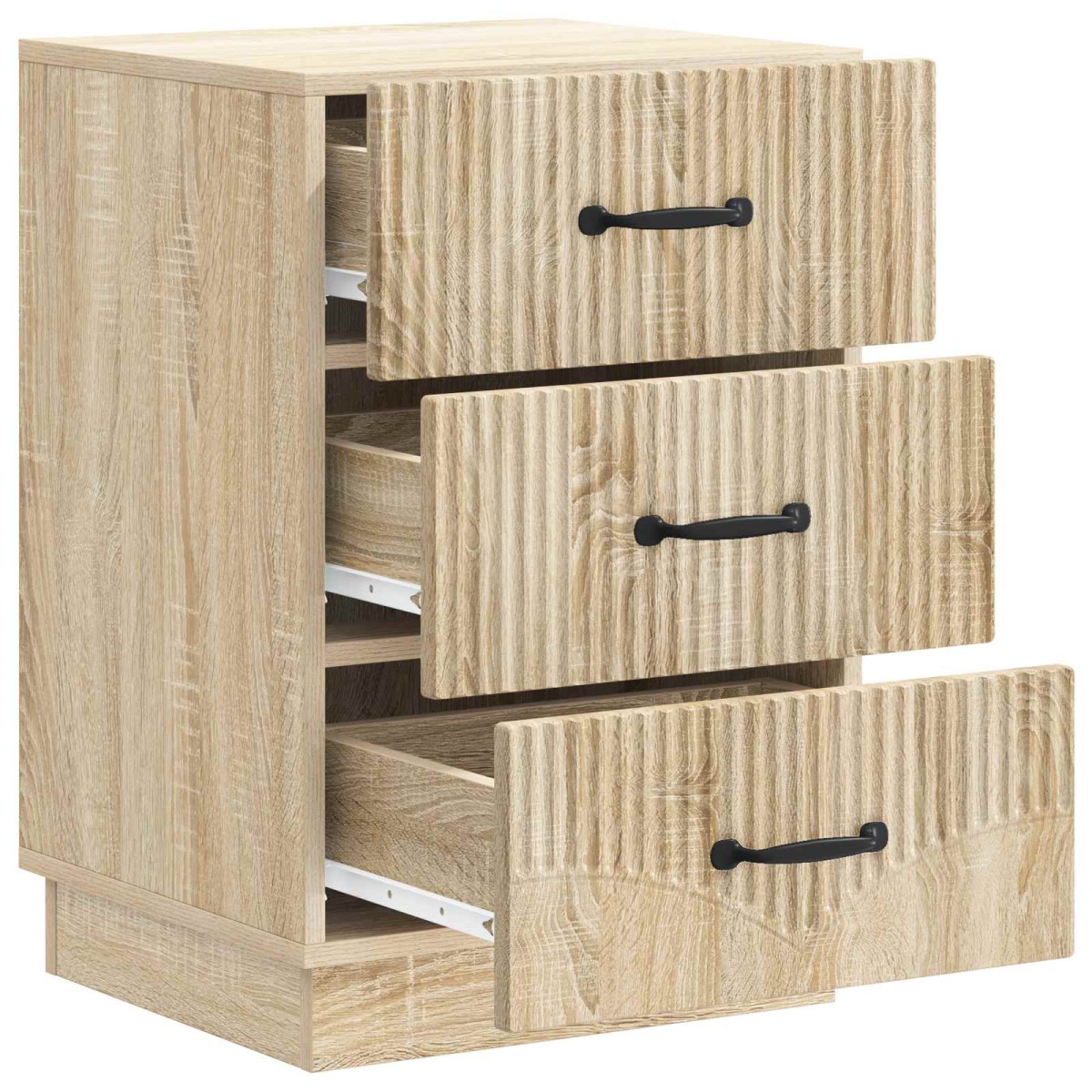 vidaXL Κομοδίνο Sonoma Δρυς 43 x 41 x 63,5 εκ. Επεξεργασμένο Ξύλο
