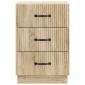 vidaXL Κομοδίνο Sonoma Δρυς 43 x 41 x 63,5 εκ. Επεξεργασμένο Ξύλο