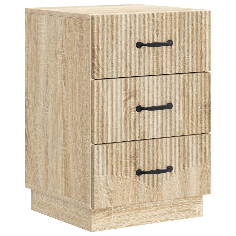 vidaXL Κομοδίνο Sonoma Δρυς 43 x 41 x 63,5 εκ. Επεξεργασμένο Ξύλο