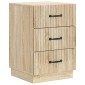 vidaXL Κομοδίνο Sonoma Δρυς 43 x 41 x 63,5 εκ. Επεξεργασμένο Ξύλο