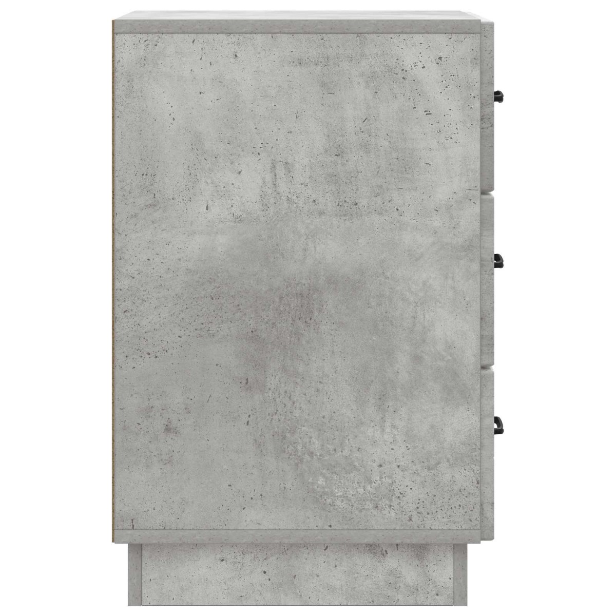 vidaXL Κομοδίνο με συρτάρι Γκρι Σκυροδέματος 43 x 41 x 63,5 εκ.