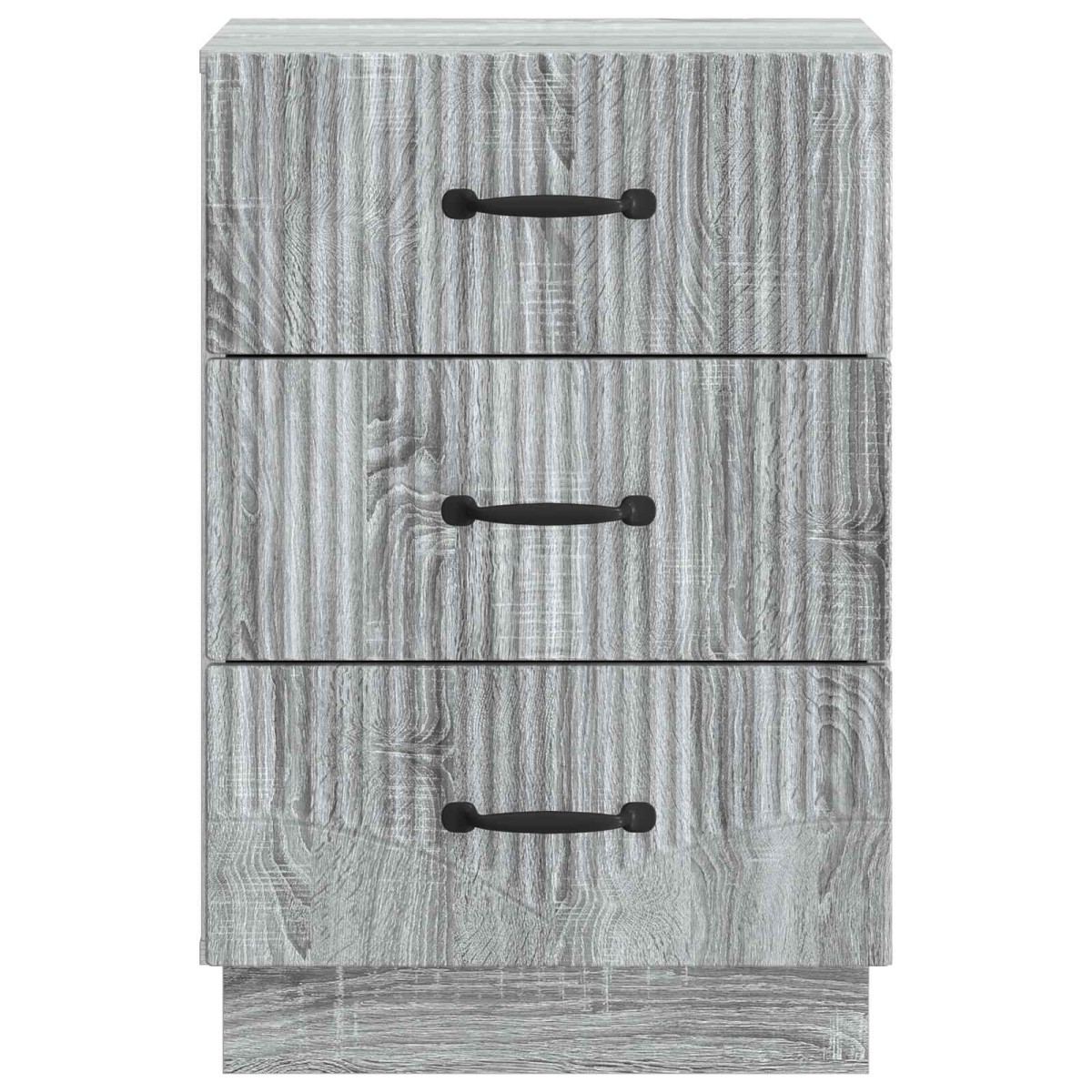 vidaXL Κομοδίνο Γκρι Sonoma 43 x 41 x 63,5 εκ. Επεξεργασμένο Ξύλο