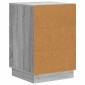 vidaXL Κομοδίνο Γκρι Sonoma 43 x 41 x 63,5 εκ. Επεξεργασμένο Ξύλο
