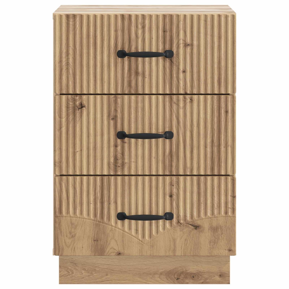 vidaXL Κομοδίνο Artisan Δρυς 43 x 41 x 63,5 εκ. Επεξεργασμένο Ξύλο