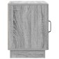 vidaXL Κομοδίνο Γκρι Sonoma 43 x 34,5 x 47 εκ. Επεξεργασμένο Ξύλο