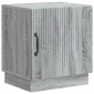 vidaXL Κομοδίνο Γκρι Sonoma 43 x 34,5 x 47 εκ. Επεξεργασμένο Ξύλο