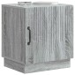 vidaXL Κομοδίνο 2 τμχ. Γκρι Sonoma 43 x 34,5 x 47 εκ.