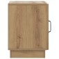 vidaXL Κομοδίνο Artisian Δρυς 43 x 34,5 x 47 εκ. Επεξεργασμένο Ξύλο