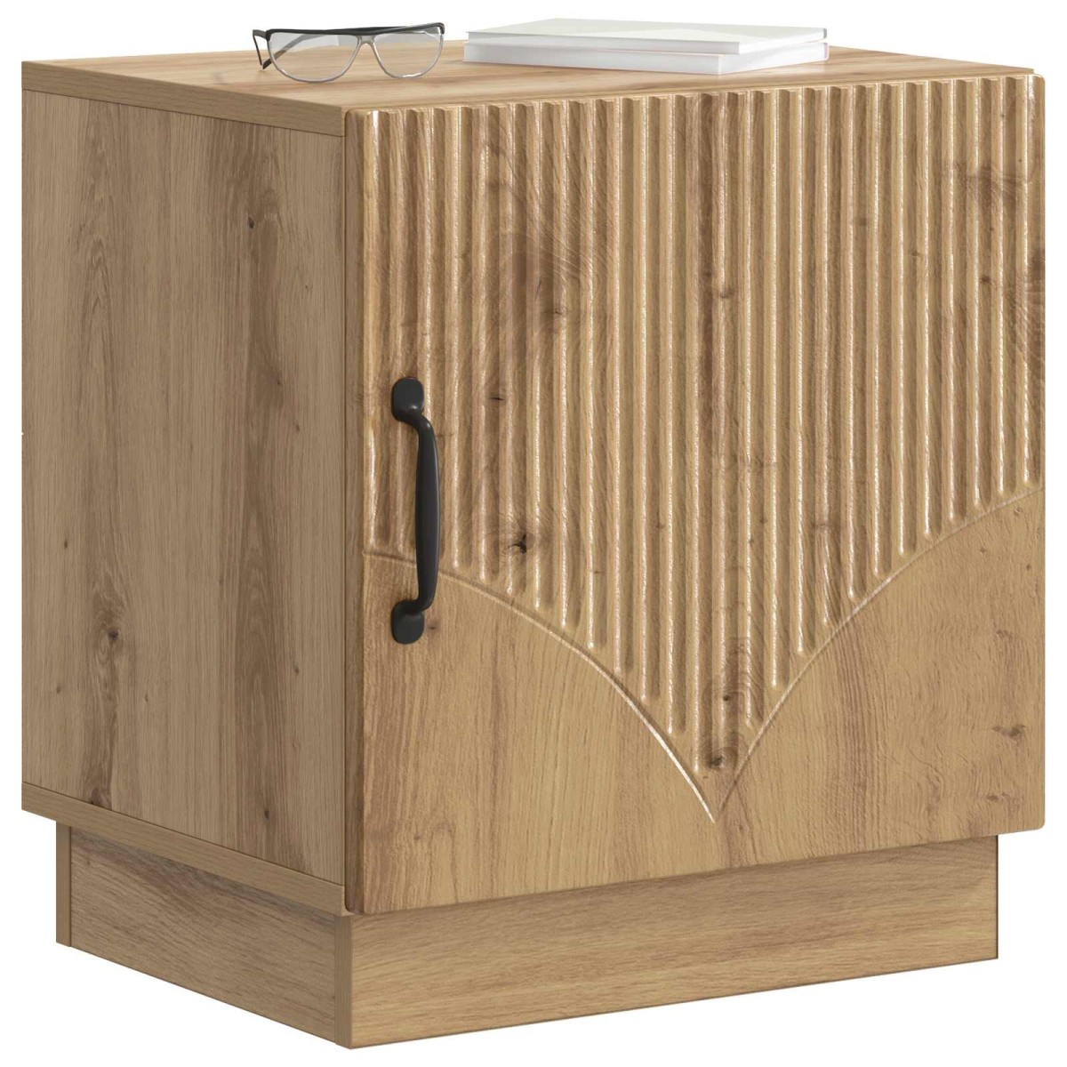 vidaXL Κομοδίνο 2 τμχ. Artisian Δρυς 43 x 34,5 x 47 εκ.