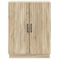 vidaXL Πλαϊνό γραφείο Sonoma Δρυς 66 x 34,5 x 87 εκ.