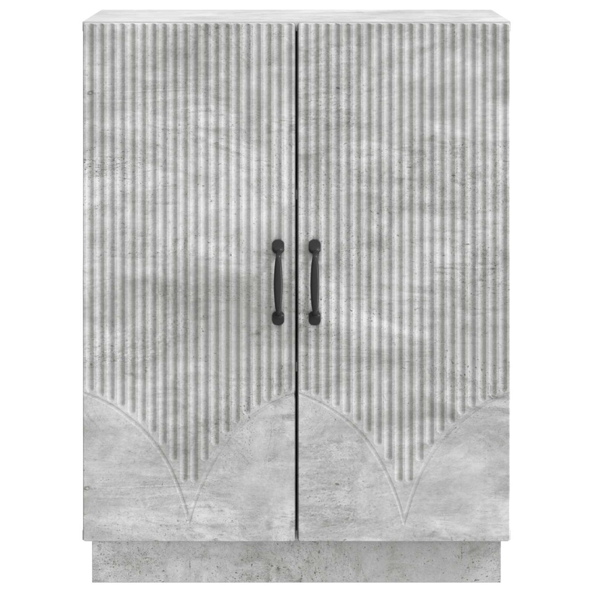 vidaXL Πλαϊνό γραφείο Γκρι Σκυροδέματος 66 x 34,5 x 87 εκ.