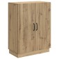 vidaXL Πλαϊνό γραφείο Artisan Δρυς 66 x 34,5 x 87 εκ.