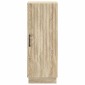vidaXL Πλαϊνό γραφείο Sonoma Δρυς 33 x 34,5 x 87 εκ.