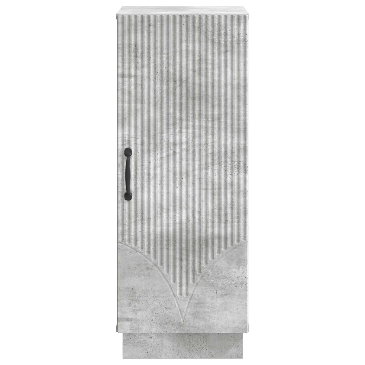vidaXL Πλαϊνό γραφείο Γκρι Σκυροδέματος 33 x 34,5 x 87 εκ.