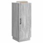 vidaXL Πλαϊνό γραφείο Γκρι Sonoma 33 x 34,5 x 87 εκ.