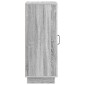vidaXL Πλαϊνό γραφείο Γκρι Sonoma 33 x 34,5 x 87 εκ.