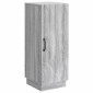 vidaXL Πλαϊνό γραφείο Γκρι Sonoma 33 x 34,5 x 87 εκ.