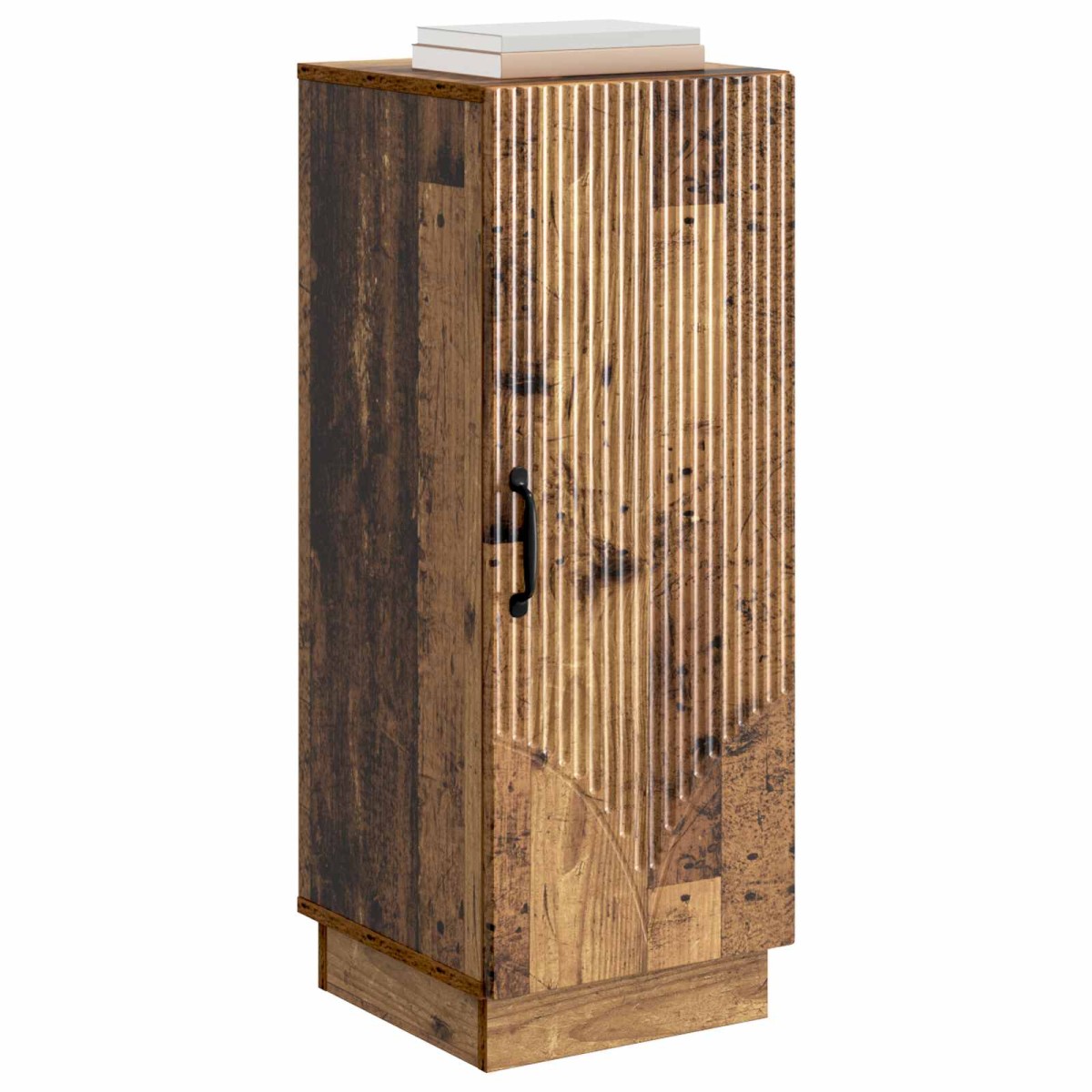 vidaXL Πλαϊνό γραφείο Παλαιωμένο ξύλο 33 x 34,5 x 87 εκ.