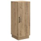 vidaXL Πλαϊνό γραφείο Artisan Δρυς 33 x 34,5 x 87 εκ.