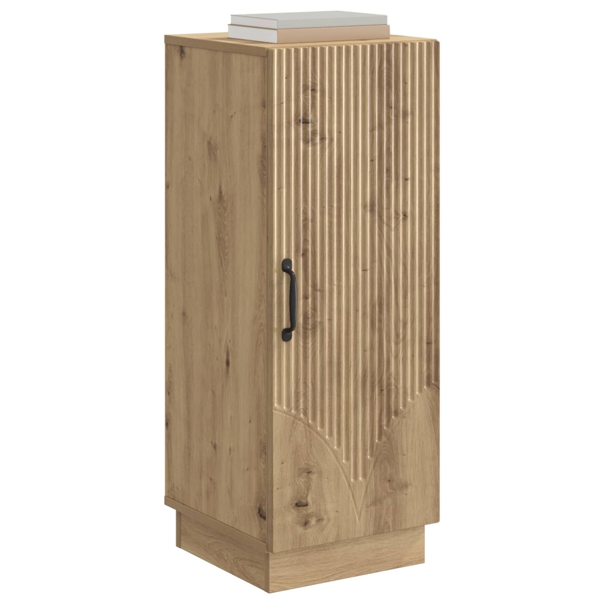 vidaXL Πλαϊνό γραφείο Artisan Δρυς 33 x 34,5 x 87 εκ.