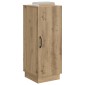 vidaXL Πλαϊνό γραφείο Artisan Δρυς 33 x 34,5 x 87 εκ.