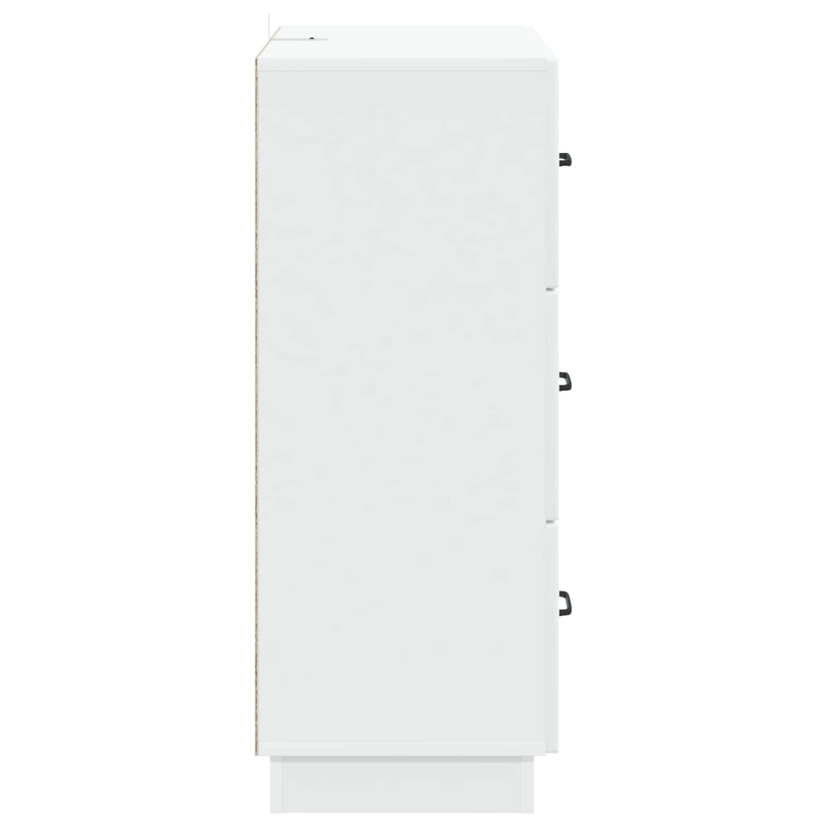 vidaXL Ντουλάπι με Συρτάρια Λευκό 66 x 34,5 x 87 εκ.