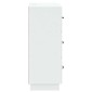 vidaXL Ντουλάπι με Συρτάρια Λευκό 66 x 34,5 x 87 εκ.