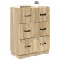 vidaXL Ντουλάπι με Συρτάρια Sonoma Δρυς 66 x 34,5 x 87 εκ.