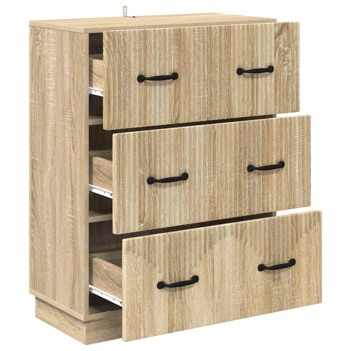 vidaXL Ντουλάπι με Συρτάρια Sonoma Δρυς 66 x 34,5 x 87 εκ.