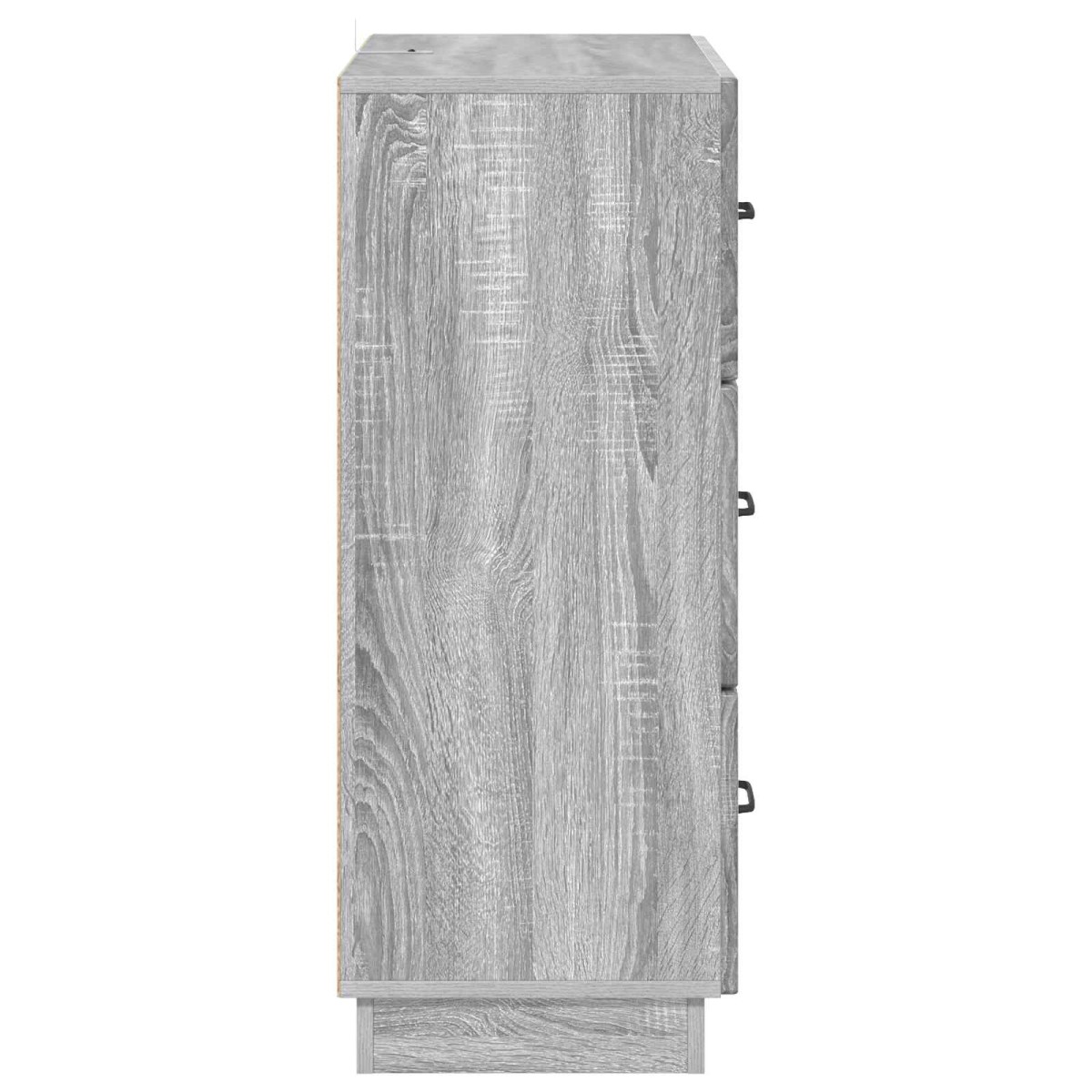 vidaXL Ντουλάπι με Συρτάρια Γκρι Sonoma 66 x 34,5 x 87 εκ.