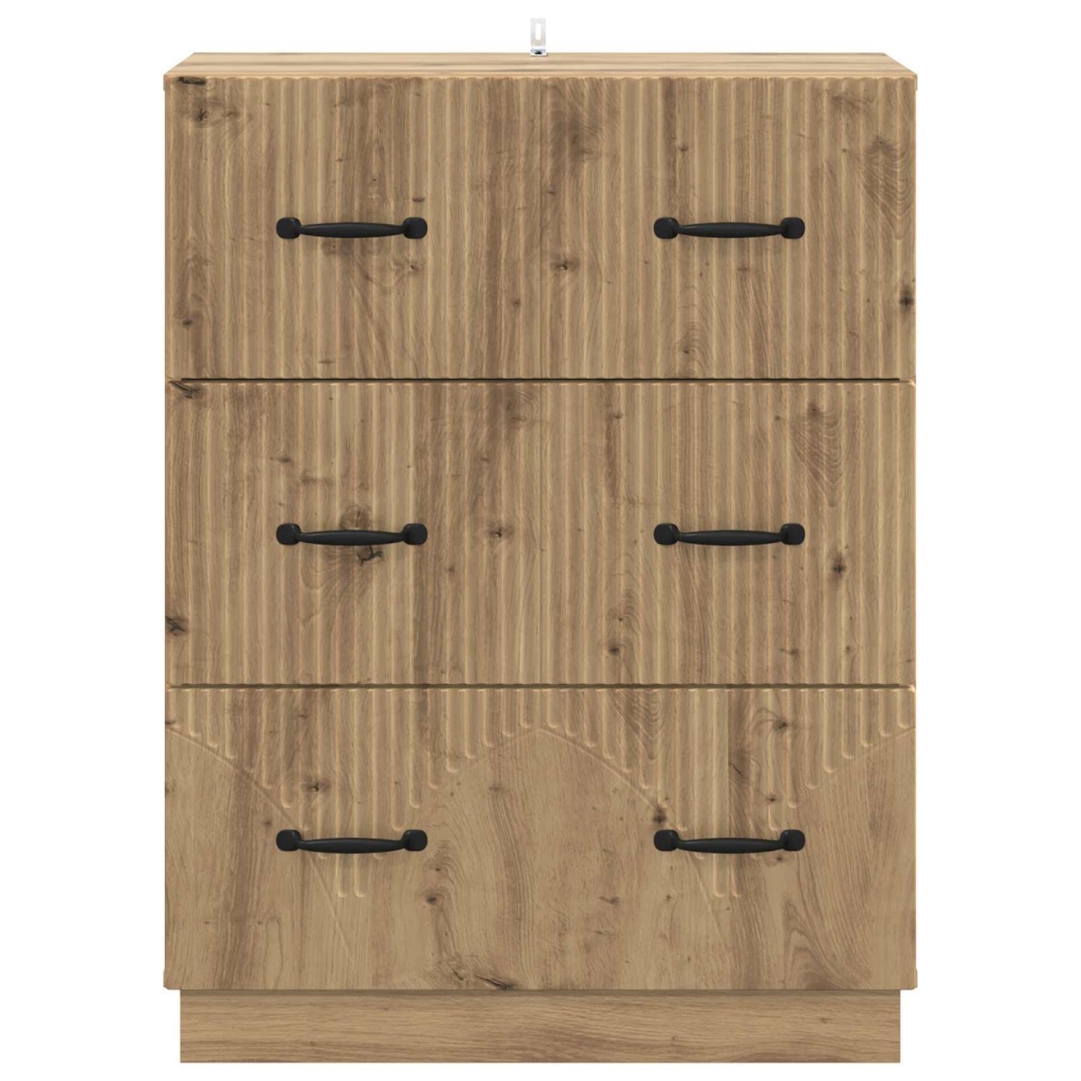 vidaXL Ντουλάπι με Συρτάρια 66 x 34,5 x 87 εκ. Επεξεργασμένο Ξύλο