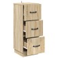 vidaXL Ντουλάπι με Συρτάρια Sonoma Δρυς 33 x 34,5 x 87 εκ.