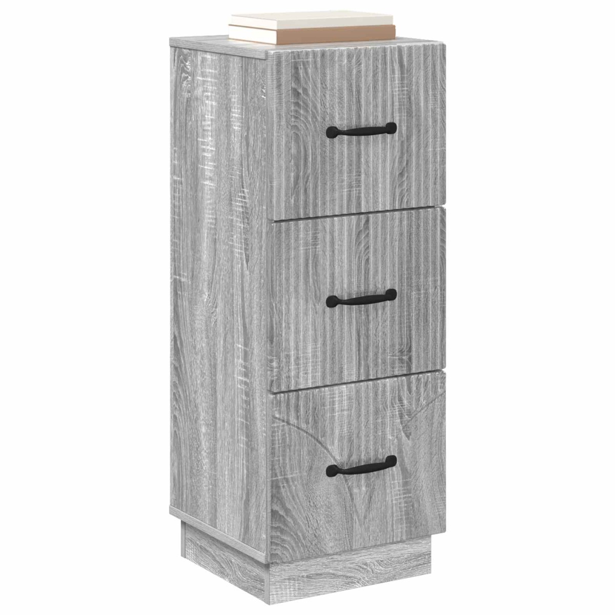 vidaXL Ντουλάπι με Συρτάρια Γκρι Sonoma 33 x 34,5 x 87 εκ.