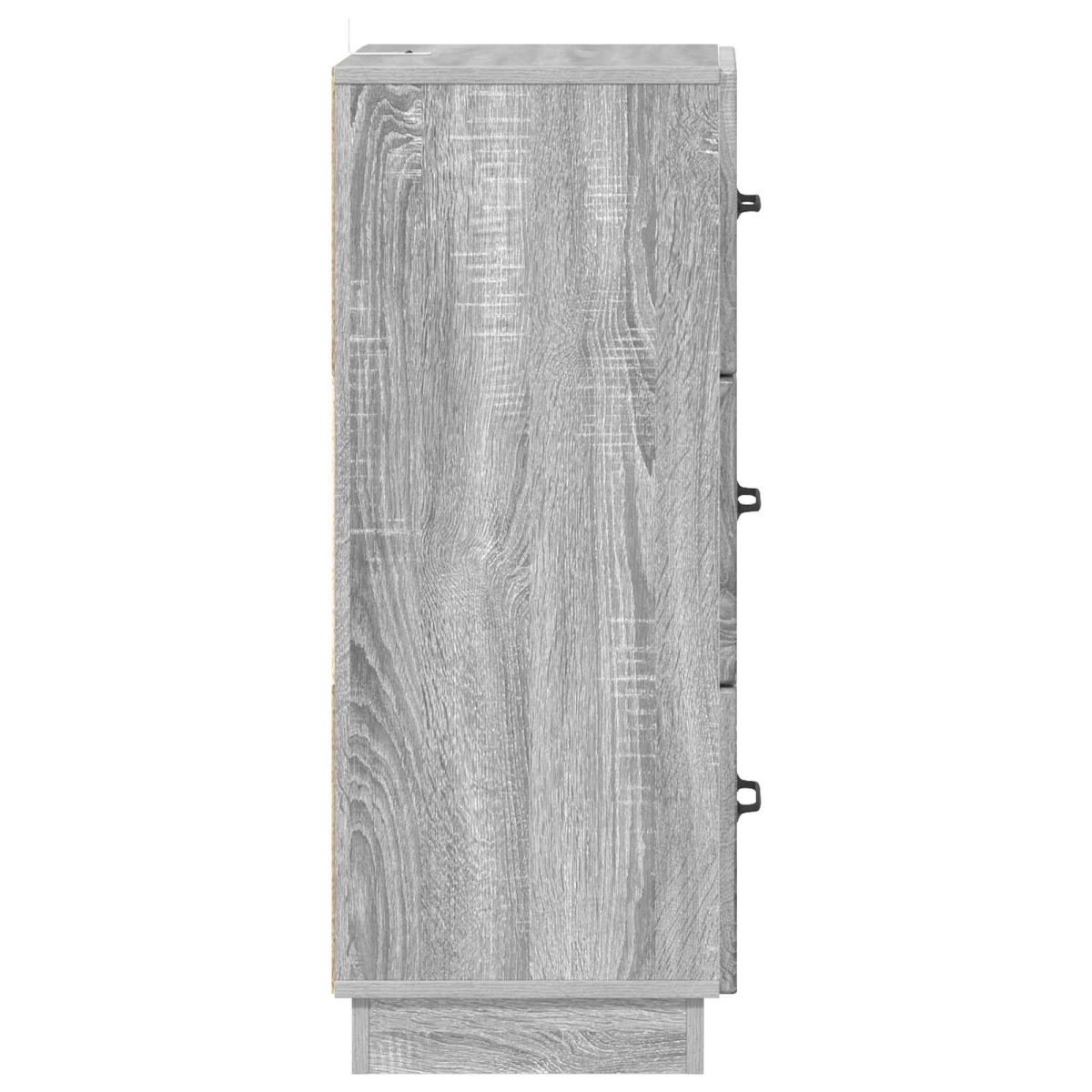 vidaXL Ντουλάπι με Συρτάρια Γκρι Sonoma 33 x 34,5 x 87 εκ.