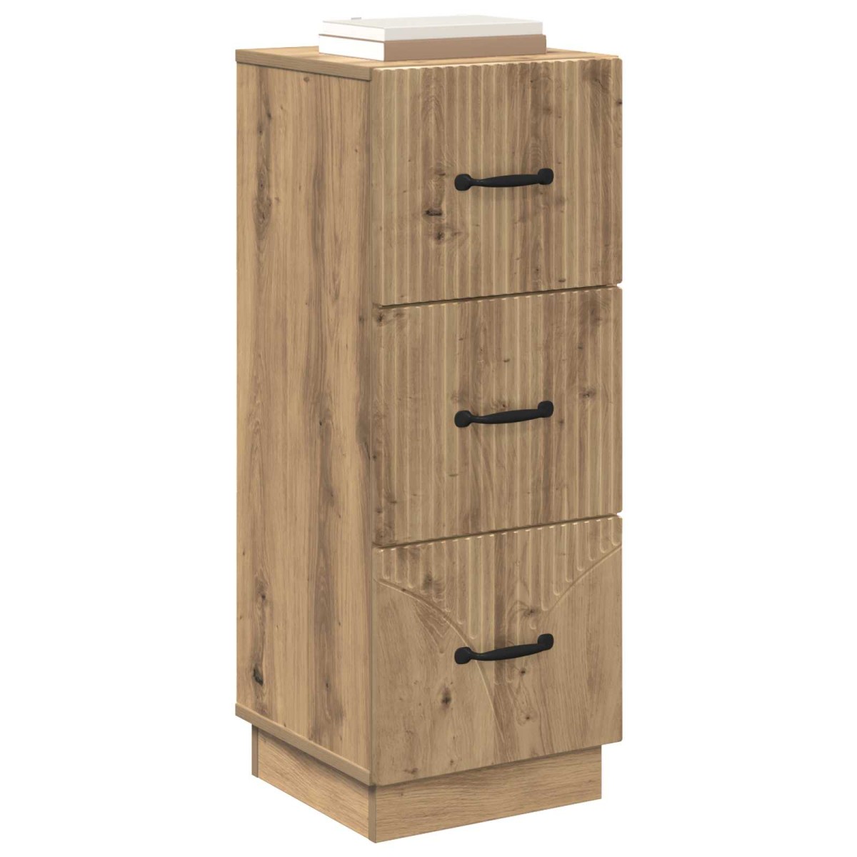 vidaXL Ντουλάπι με Συρτάρια 33 x 34,5 x 87 εκ. Επεξεργασμένο Ξύλο