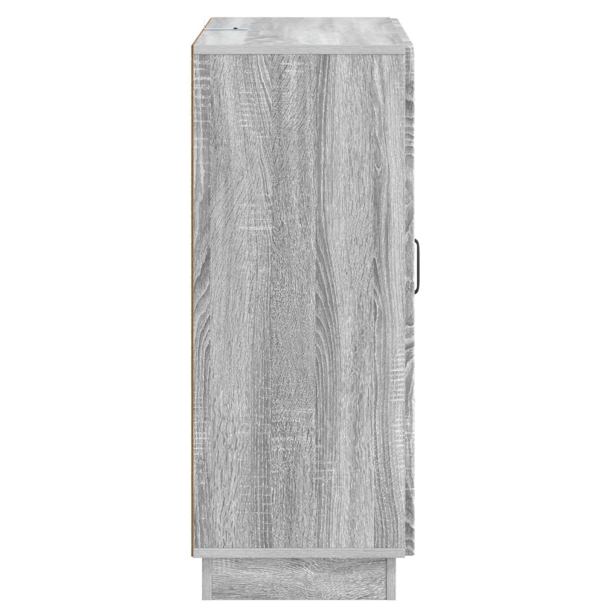 vidaXL Πλαϊνό γραφείο με συρτάρι Γκρι Sonoma 66 x 34,5 x 87 εκ.