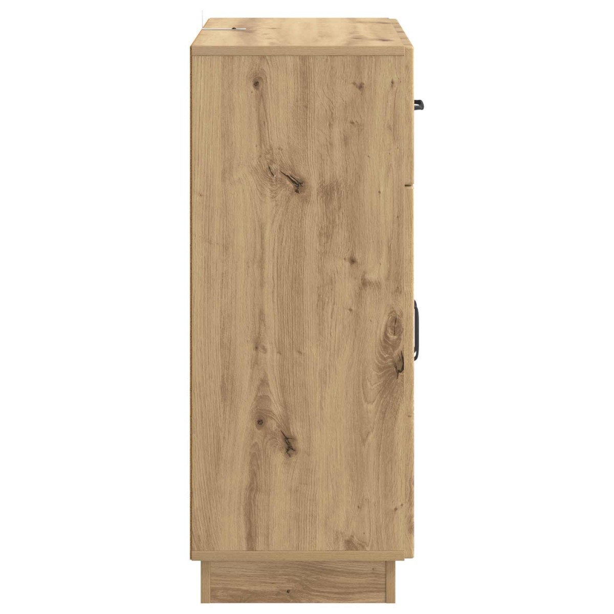 vidaXL Πλαϊνό γραφείο Artisan Δρυς 66 x 34,5 x 87 εκ.