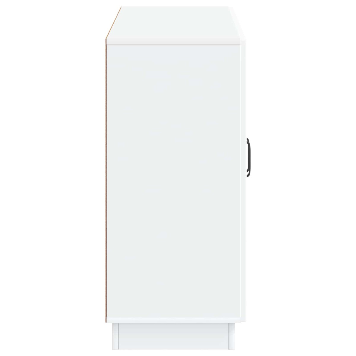 vidaXL Πλαϊνό γραφείο Λευκό 89 x 34,5 x 77 εκ. Επεξεργασμένο Ξύλο