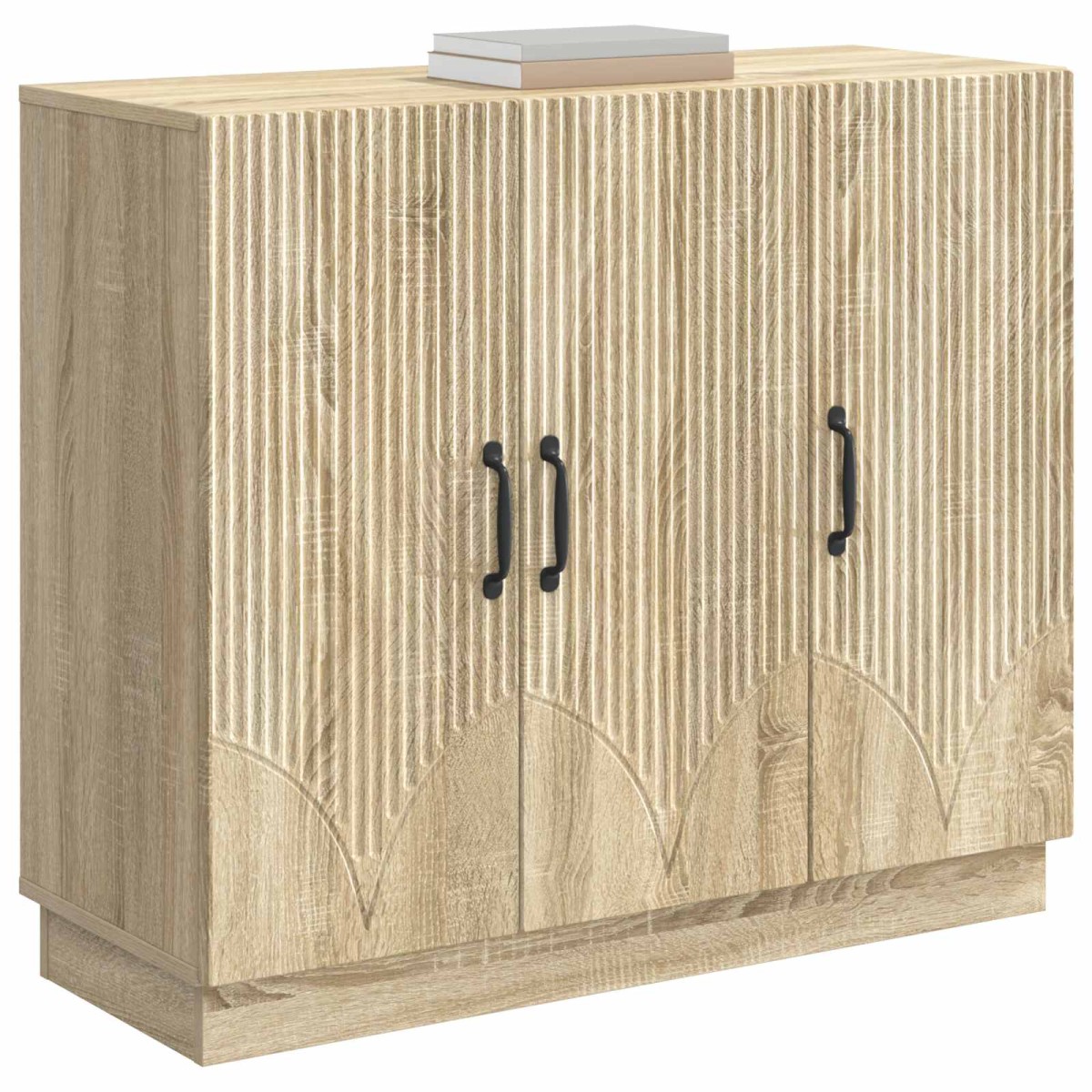 vidaXL Πλαϊνό γραφείο Sonoma Δρυς 89 x 34,5 x 77 εκ.