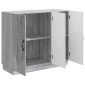 vidaXL Πλαϊνό γραφείο Γκρι Sonoma 89 x 34,5 x 77 εκ.