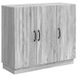 vidaXL Πλαϊνό γραφείο Γκρι Sonoma 89 x 34,5 x 77 εκ.