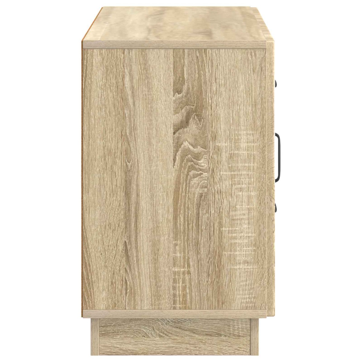 vidaXL Πλαϊνό γραφείο με συρτάρι Sonoma Δρυς 89 x 34,5 x 57 εκ.