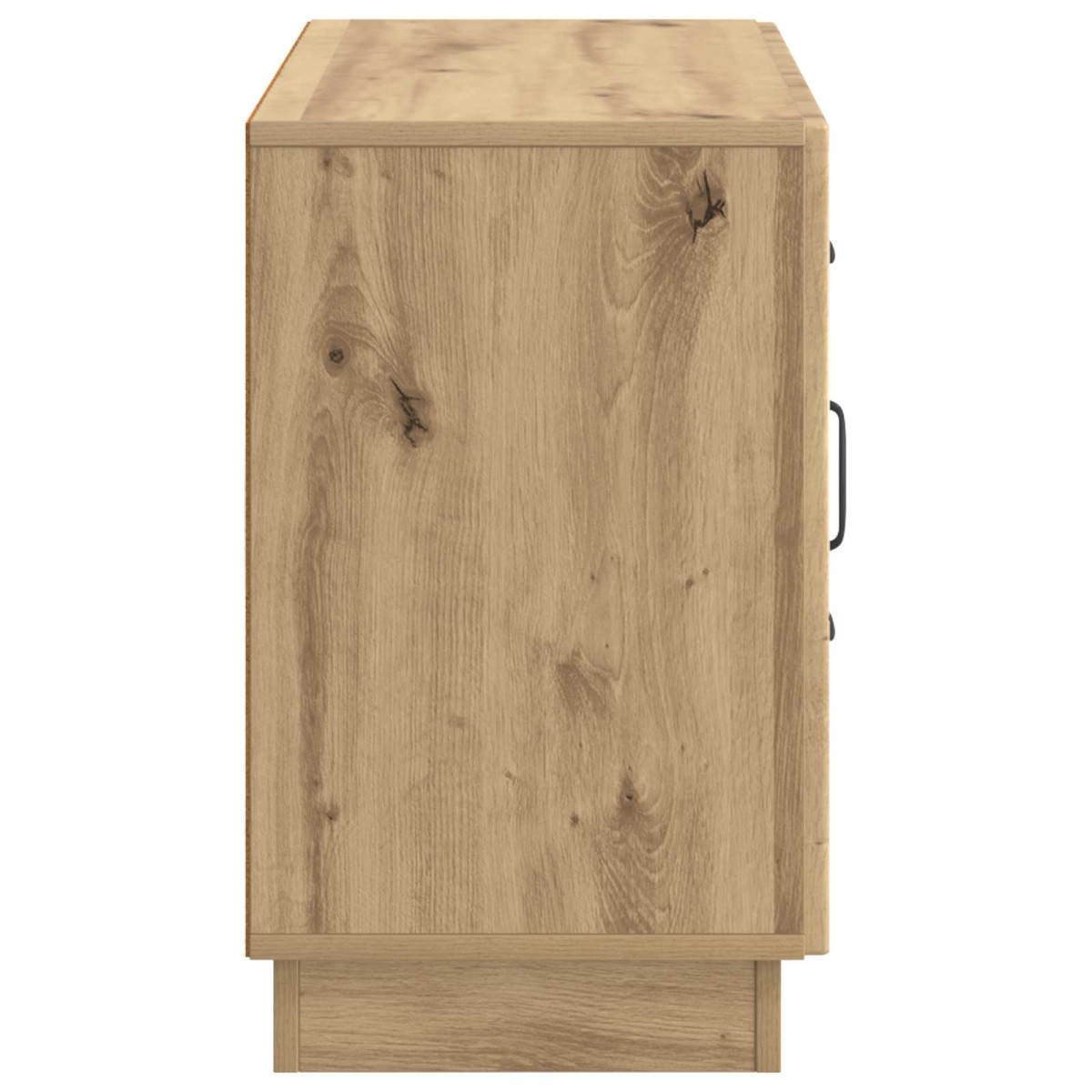 vidaXL Πλαϊνό γραφείο Artisan Δρυς 89 x 34,5 x 57 εκ.